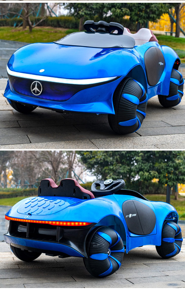 Buy Mercedes Benz 12v Battery Operated Car with Remote Blue | Yallatoys.com