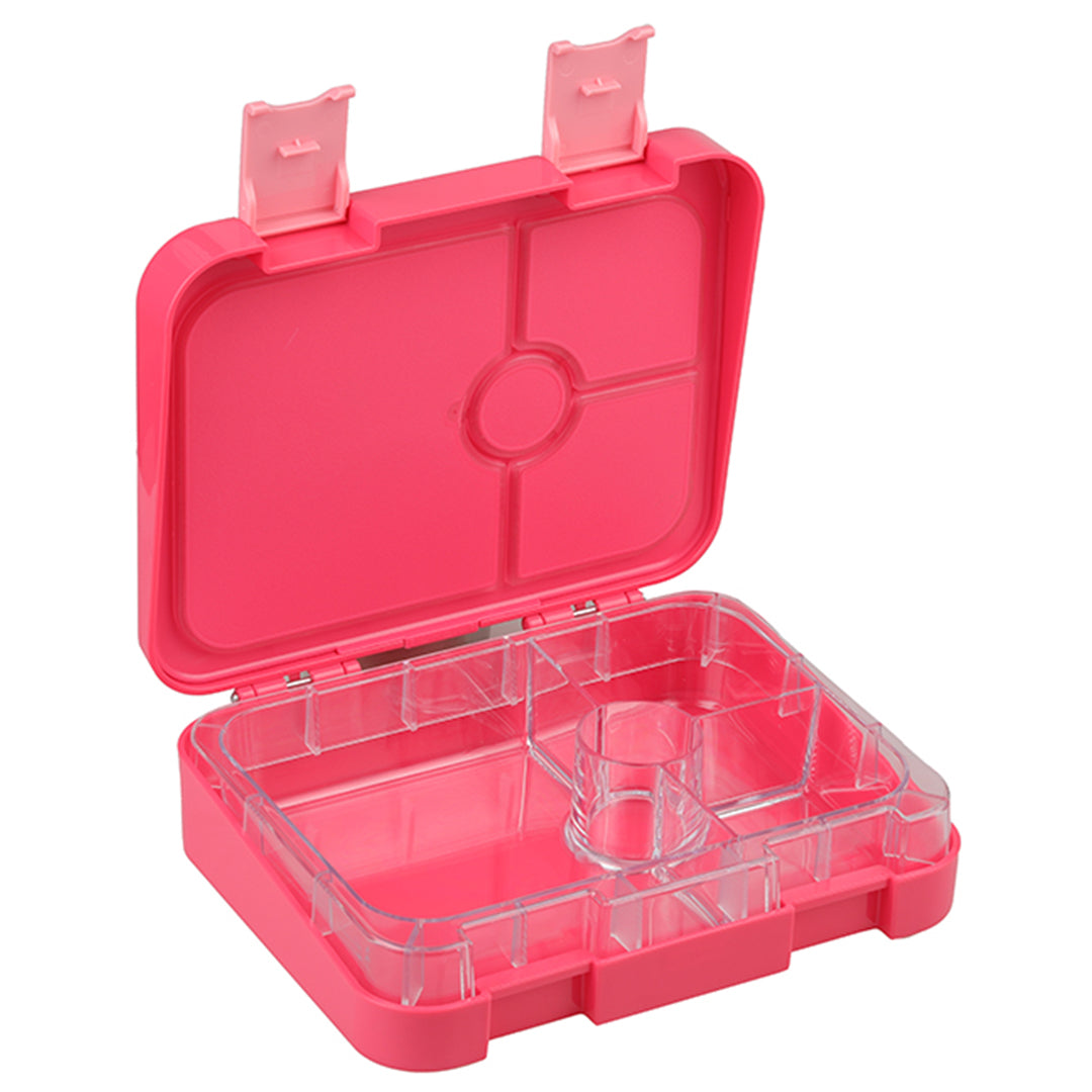 Buy Bonjour Tiff Box Bento Lunch Box 6/4 Compartments Pink Unicorn | Yallatoys.com