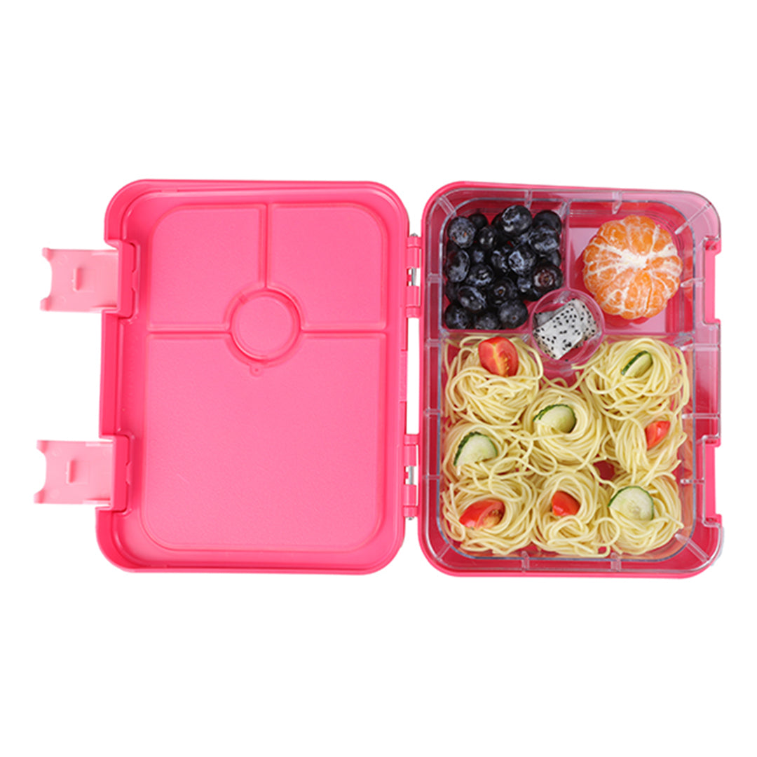 Buy Bonjour Tiff Box Bento Lunch Box 6/4 Compartments Pink Unicorn | Yallatoys.com