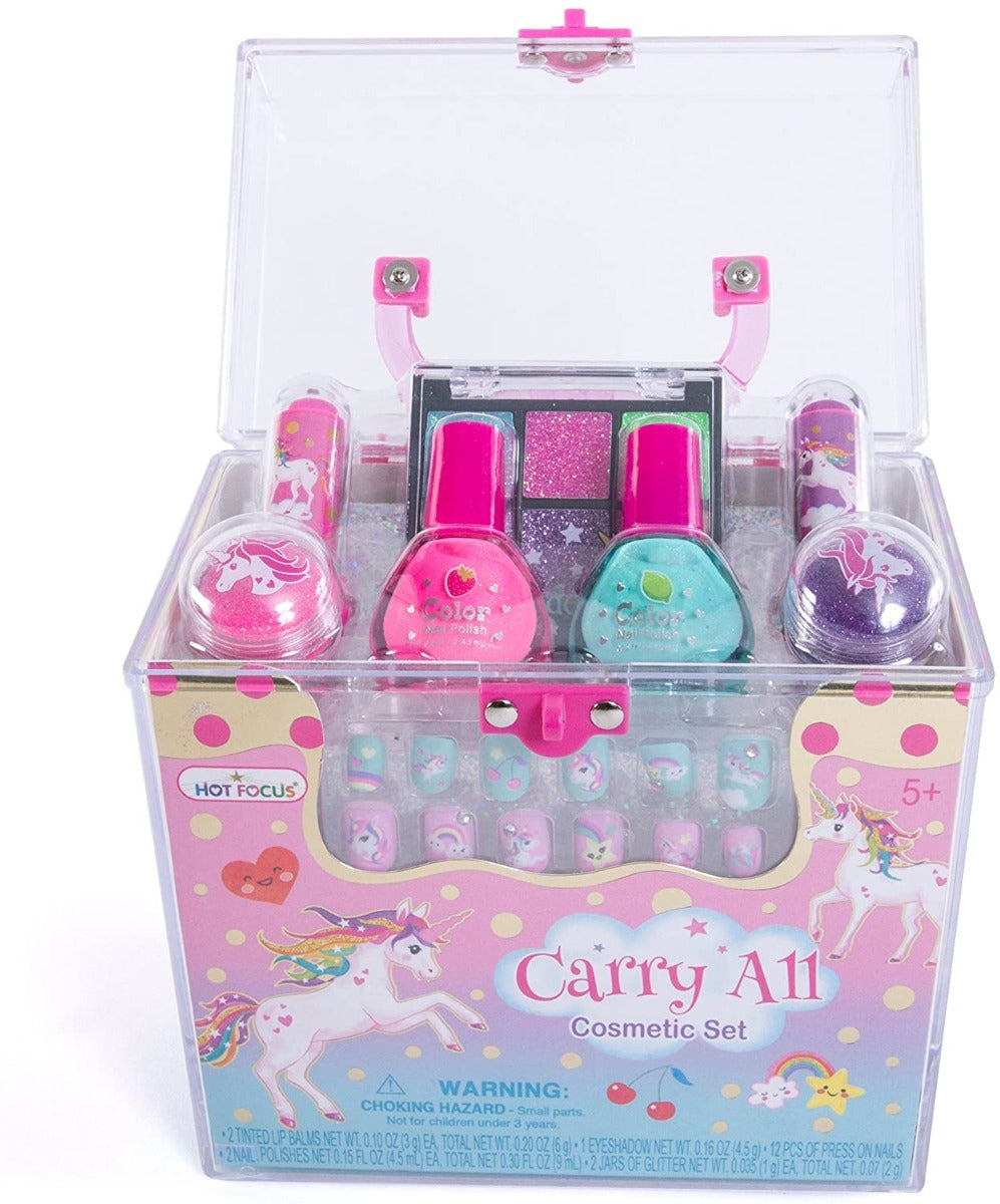 Buy Hot Focus Unicorn Carryall Cosmetic Set Makeup | Yallatoys.com
