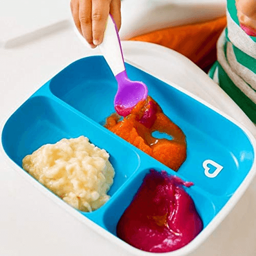 Munchkin Stay Put Suction Bowls 3Pk  Blue/Green/Purple Munchkin Yallatoys