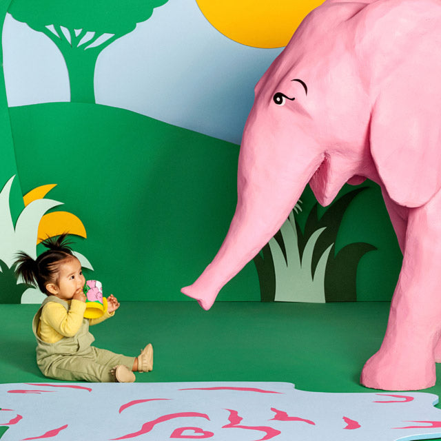 Munchkin Miracle Wildlove Trainer Cup 1Pk 6Oz Elephant Munchkin Yallatoys