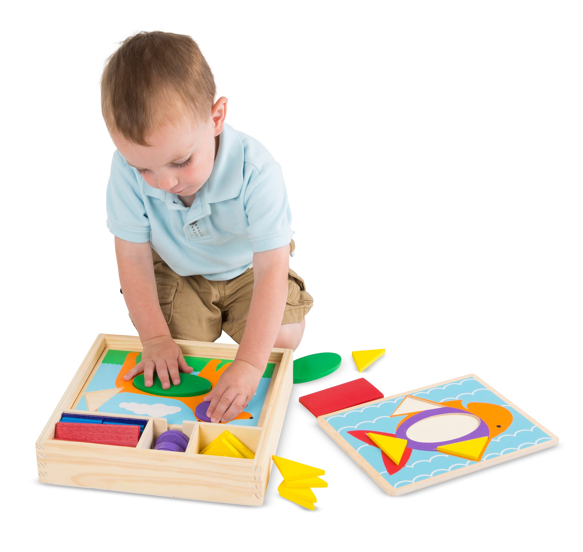 Buy Beginner Pattern Blocks | Yallatoys.com