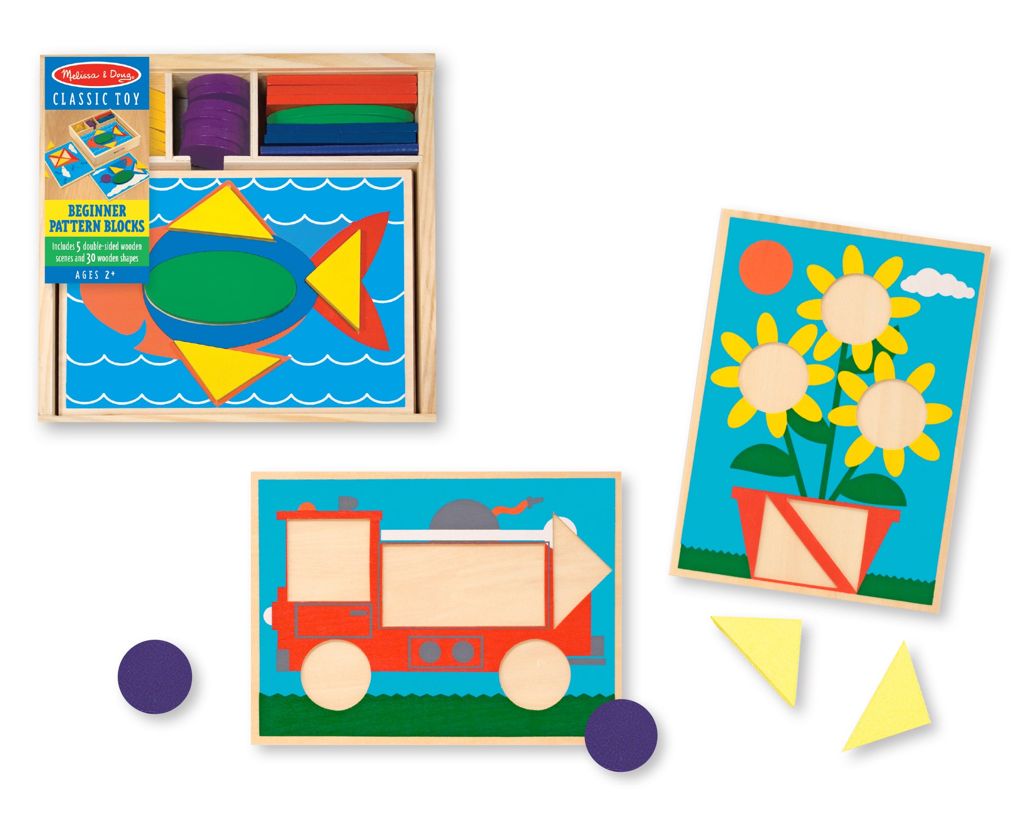 Buy Beginner Pattern Blocks | Yallatoys.com