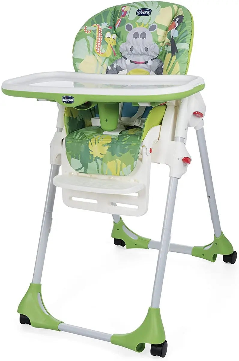 Chicco Polly Easy High Chair- Happy Jungle Chicco