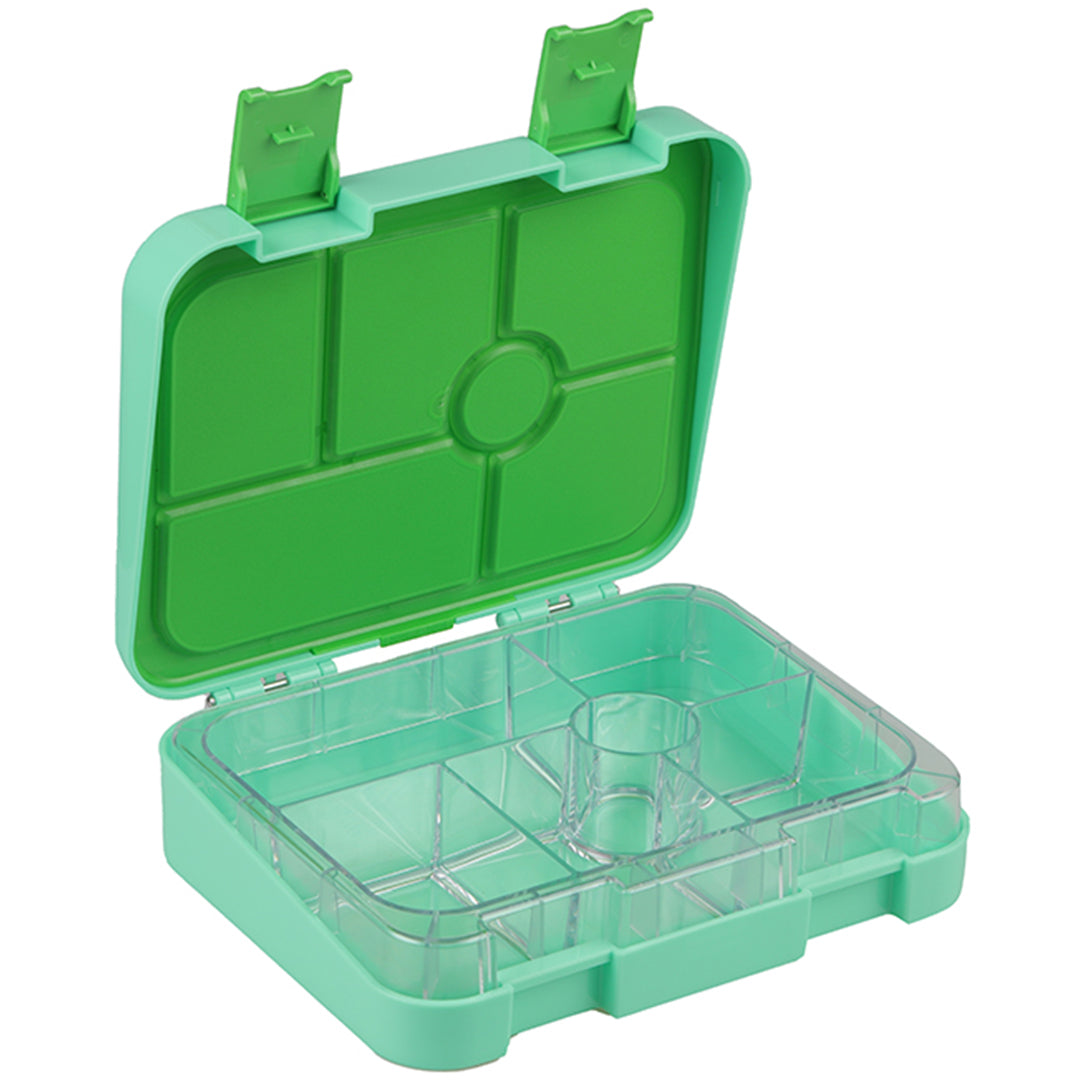 Buy Bonjour Tiff Box Bento Lunch Box 6/4 Compartments Green Ngu | Yallatoys.com