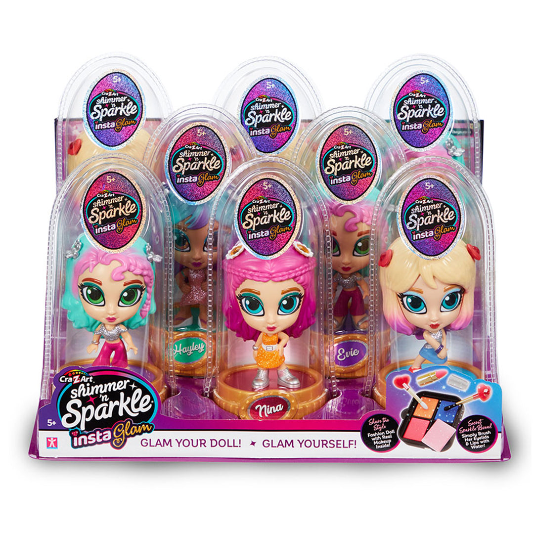 Buy Shimmer N Sparkle Instaglam Makeup Dolls (Sold Separately Subject to Availability) | Yallatoys.com