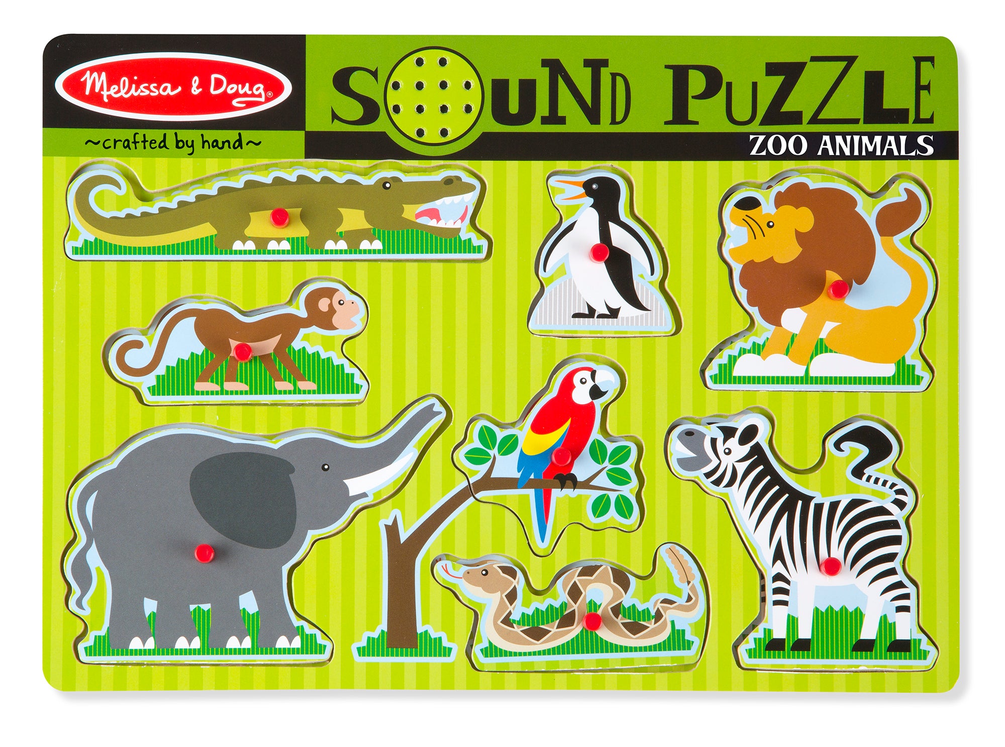Buy Melissa & Doug Zoo Animals Sound Puzzle | Yallatoys.com