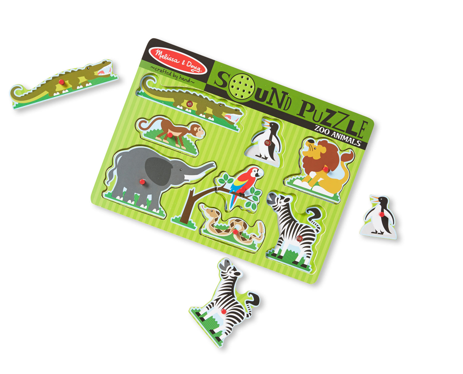 Buy Melissa & Doug Zoo Animals Sound Puzzle | Yallatoys.com