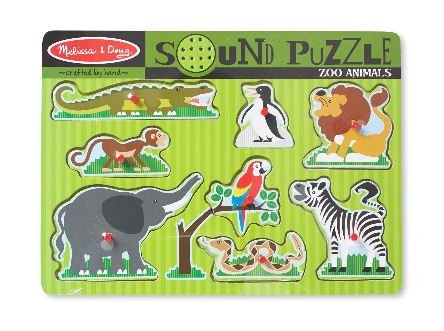 Buy Melissa & Doug Zoo Animals Sound Puzzle | Yallatoys.com