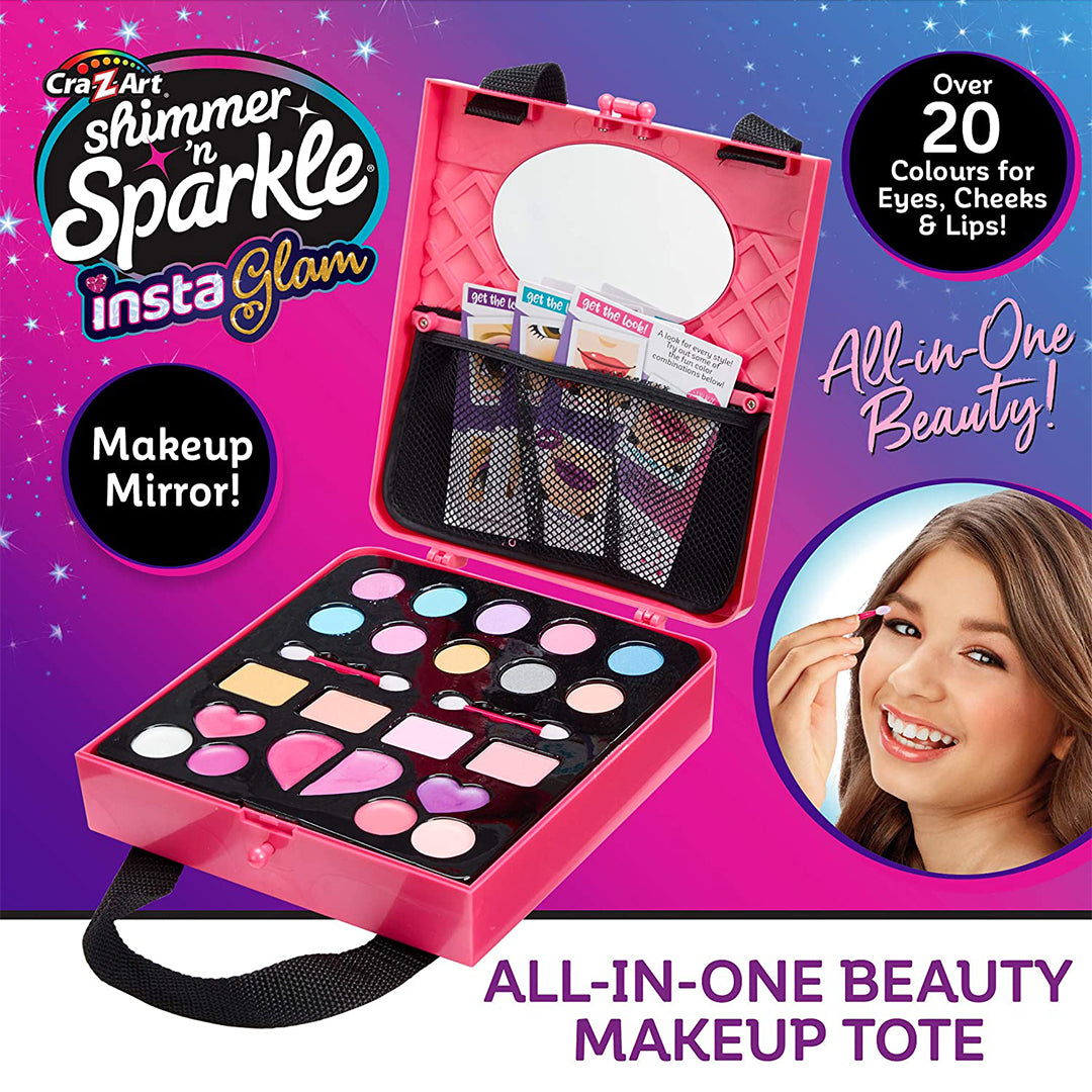 Buy Shimmer N Sparkle Instaglam Makeup bag Tote Pink | Yallatoys.com