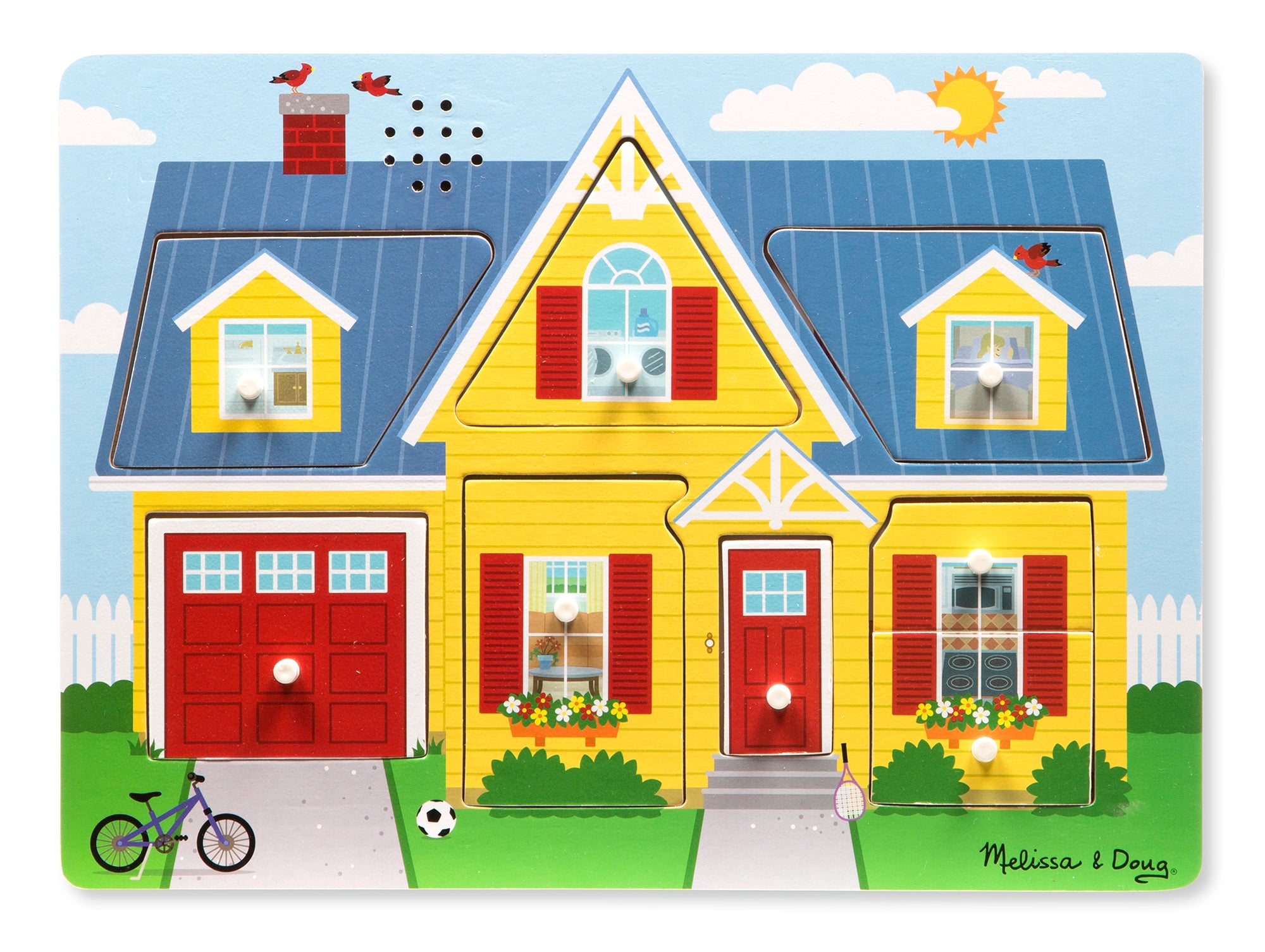 Buy Melissa & Doug Around The House Sound Puzzle | Yallatoys.com