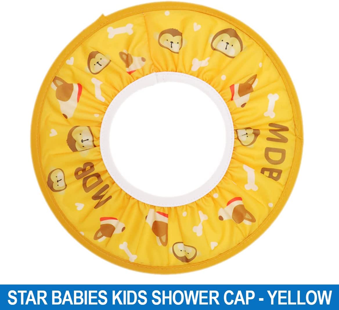 Star Babies Adjustable Kids Shower Cap Yellow Star Babies Yallatoys