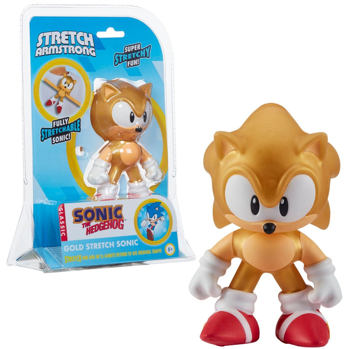 Buy Stretch Sonic the Hedgehog Gold | Yallatoys.com