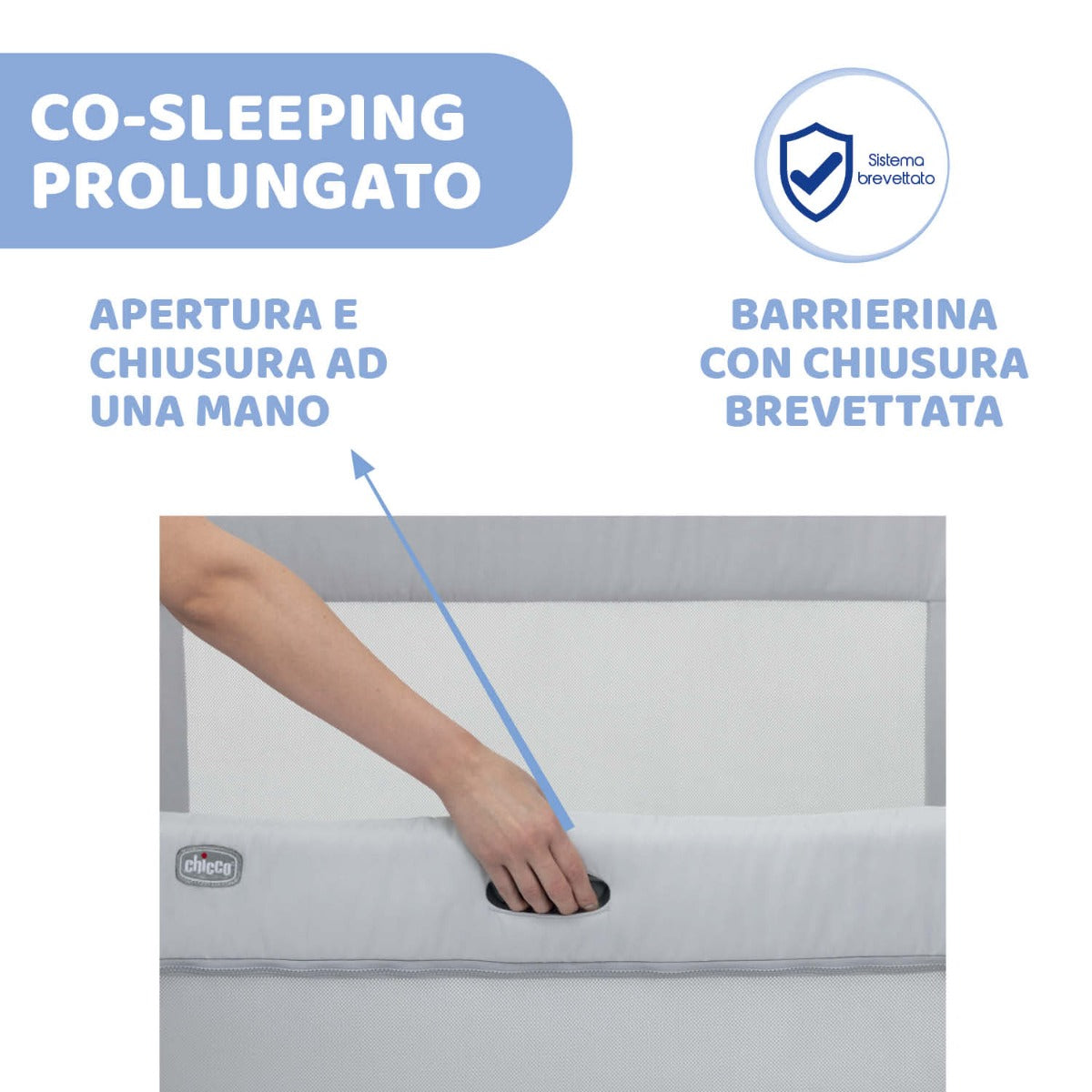 Chicco Next2Me Forever Cosleeping Cot - Cool Grey Chicco Yallatoys