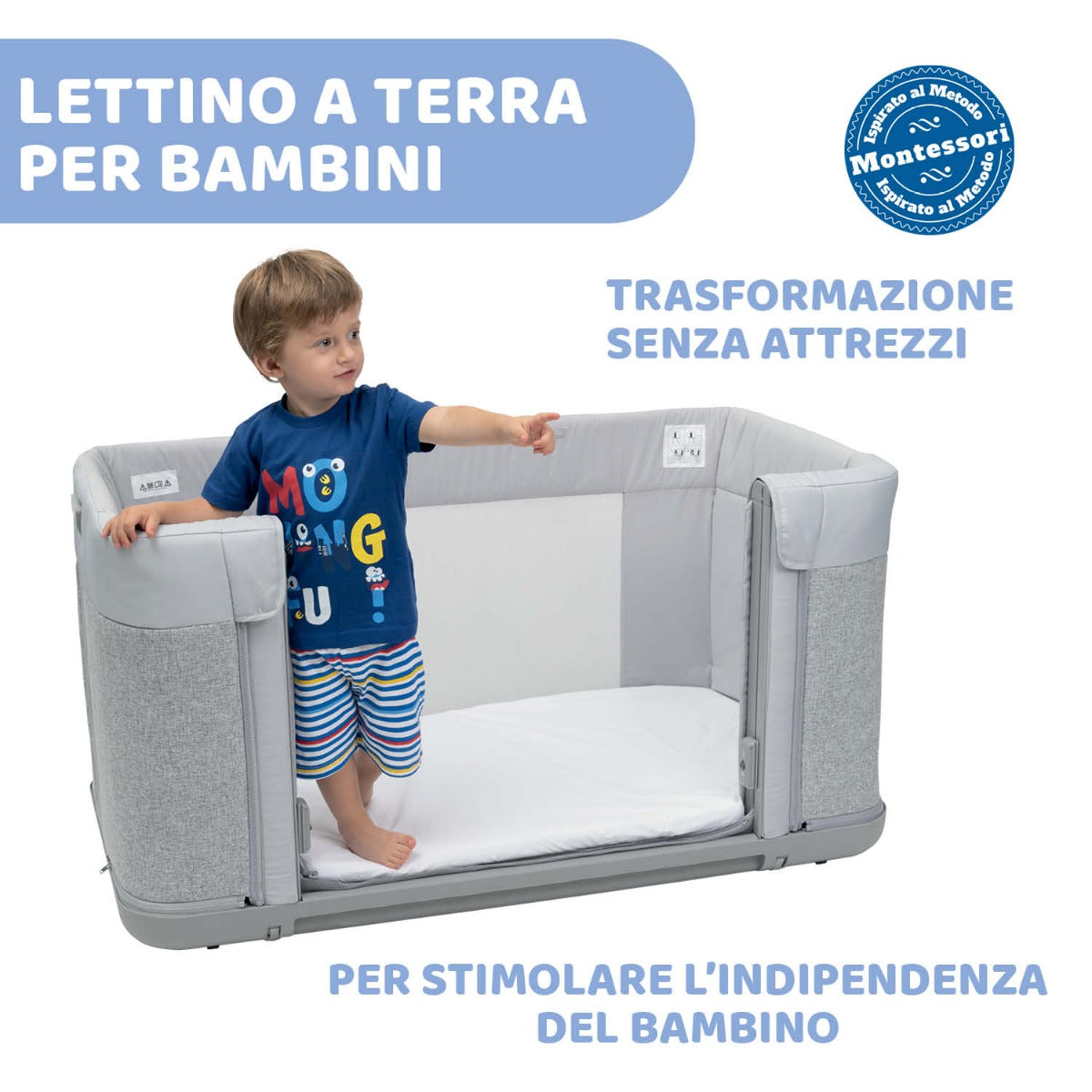 Chicco Next2Me Forever Cosleeping Cot - Cool Grey Chicco Yallatoys