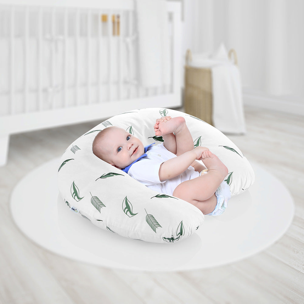 Babyjem Breastfeeding And Support Pillow Botanic Leaves Babyjem Yallatoys