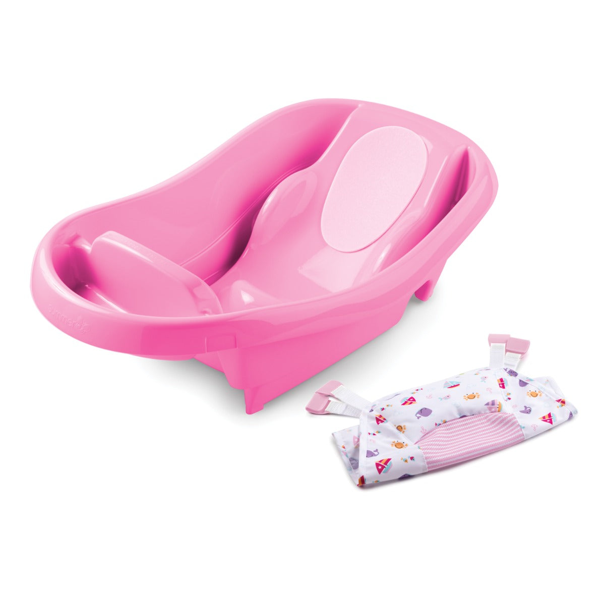 Summer Infant Comfy Clean Deluxe Newborn To Toddler Tub Girl Summer Infant Yallatoys
