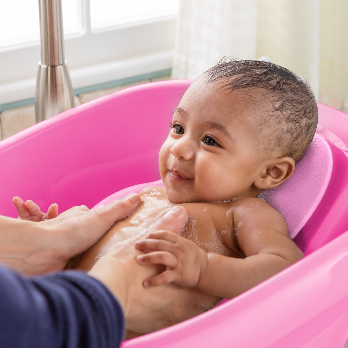 Summer Infant Comfy Clean Deluxe Newborn To Toddler Tub Girl Summer Infant Yallatoys