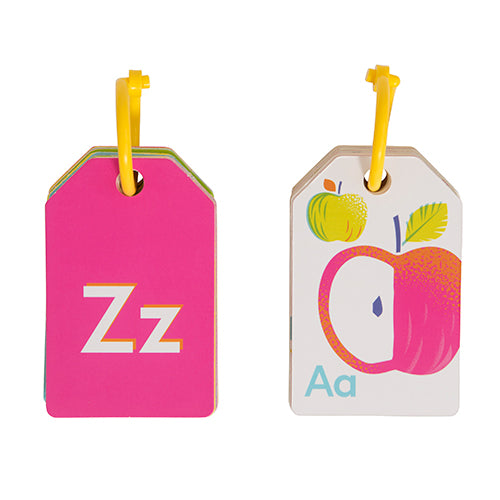 Buy Tiger Tribe Alphabet Flash Cards Neon | Yallatoys.com