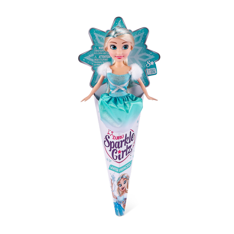 10.5inch Winter Princess mini doll