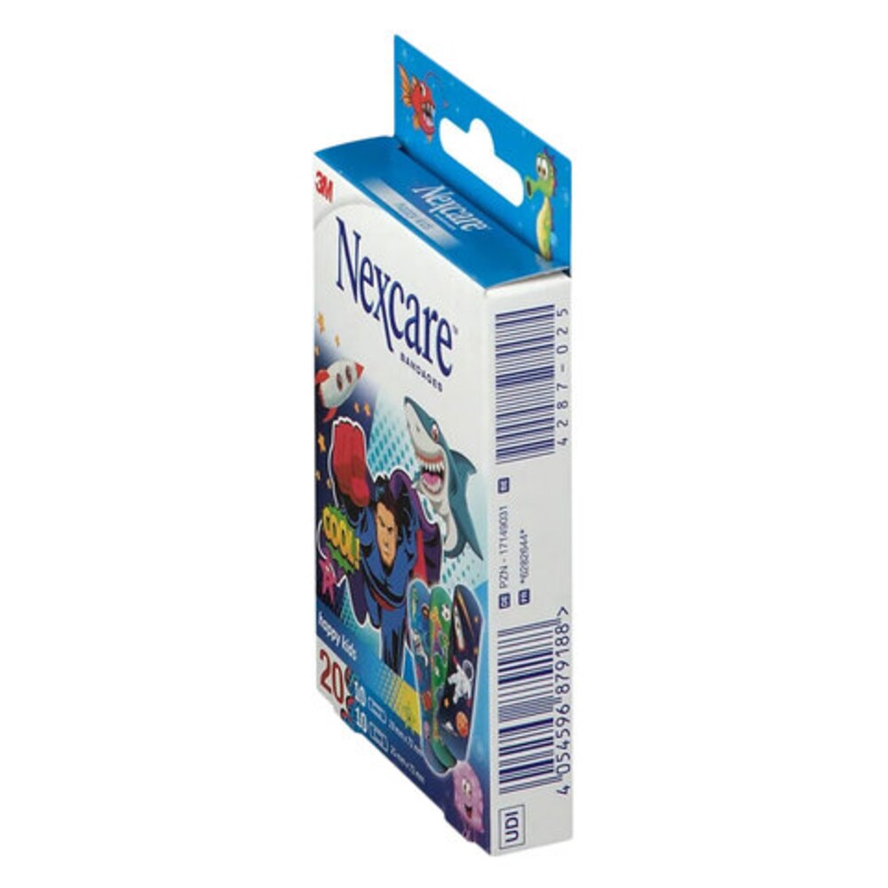 Nexcare Happy Kids Plasters Cool Assorted 20pcs Nexcare Yallatoys