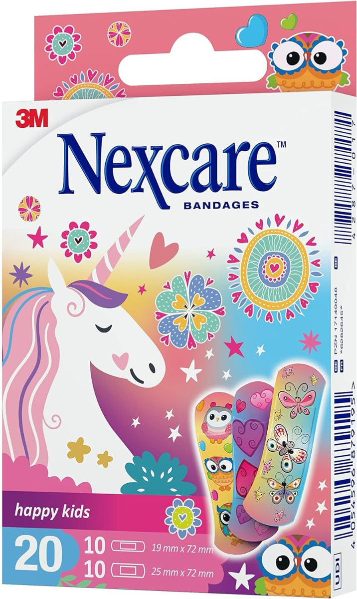 Nexcare Happy Kids Plasters Magic Assorted 20pcs Nexcare Yallatoys