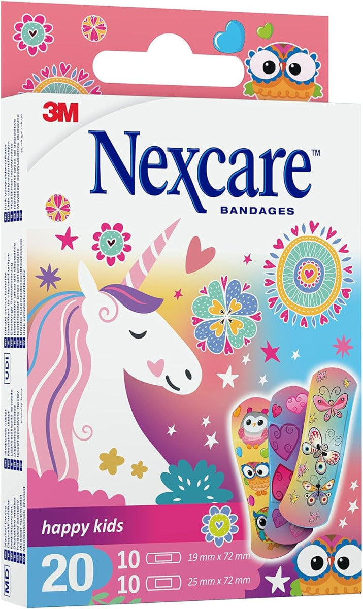 Nexcare Happy Kids Plasters Magic Assorted 20pcs Nexcare Yallatoys