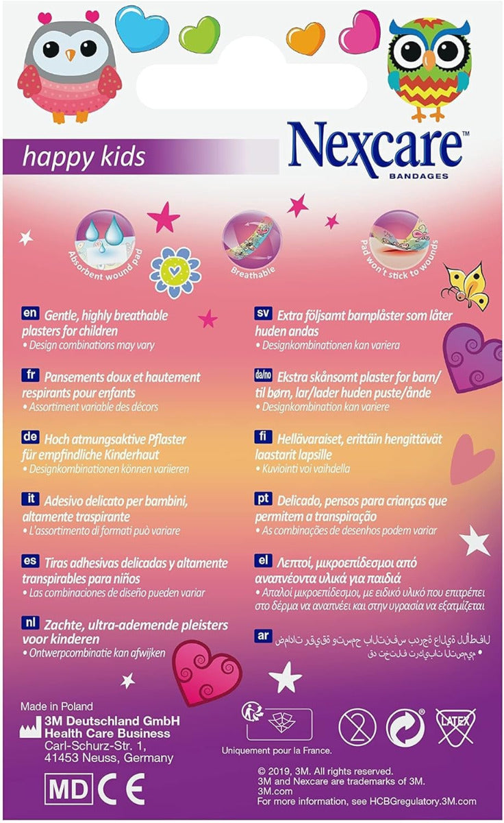 Nexcare Happy Kids Plasters Magic Assorted 20pcs Nexcare Yallatoys