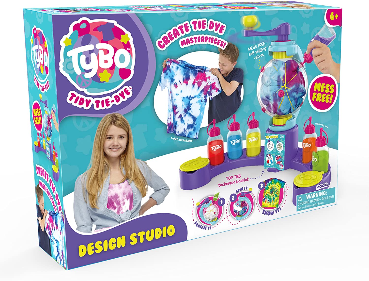 Buy Mookie Tidy Tie-Dye Design Studio | Yallatoys.com