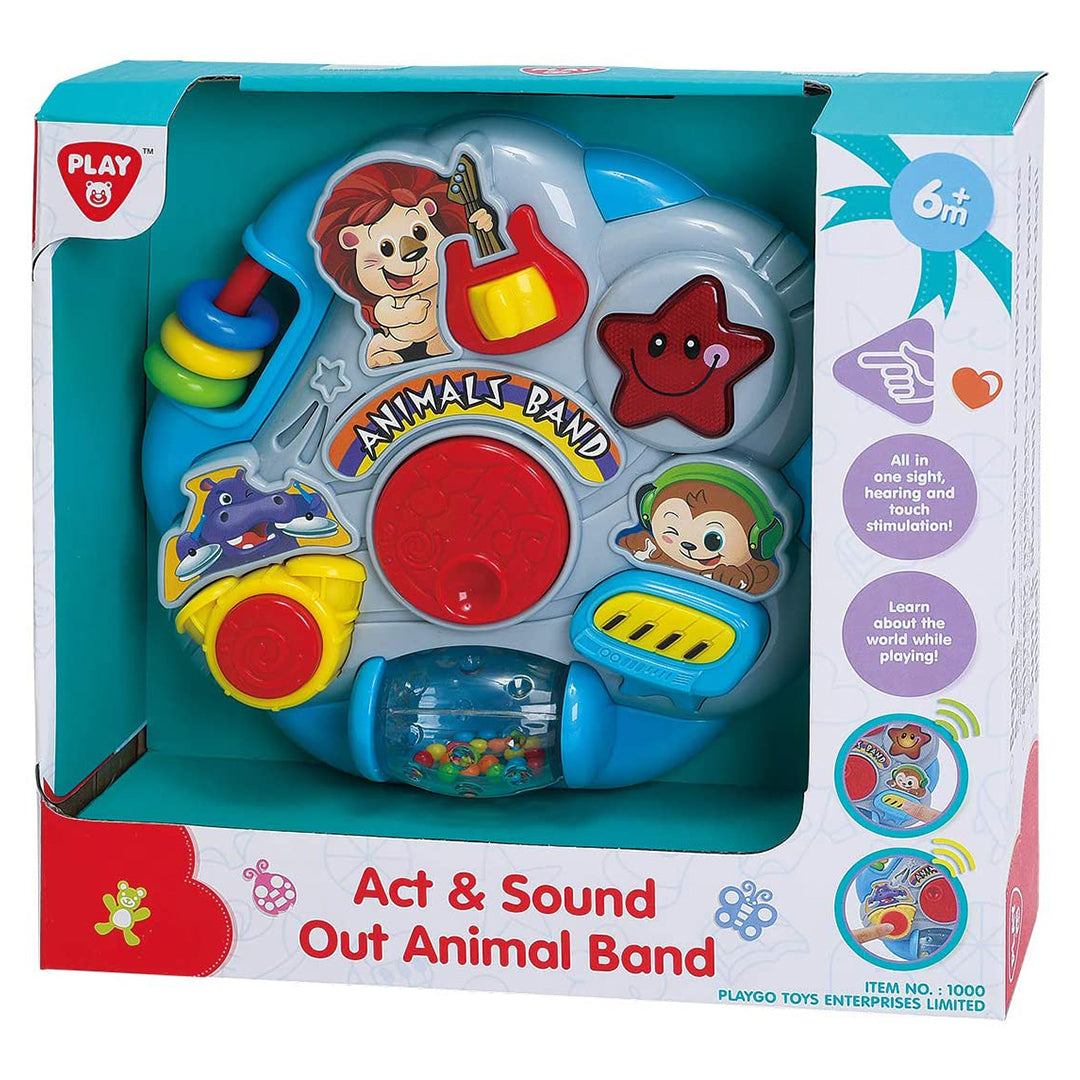 Buy Playgo Act & Sound Out Animal Band Battery Operated | Yallatoys.com