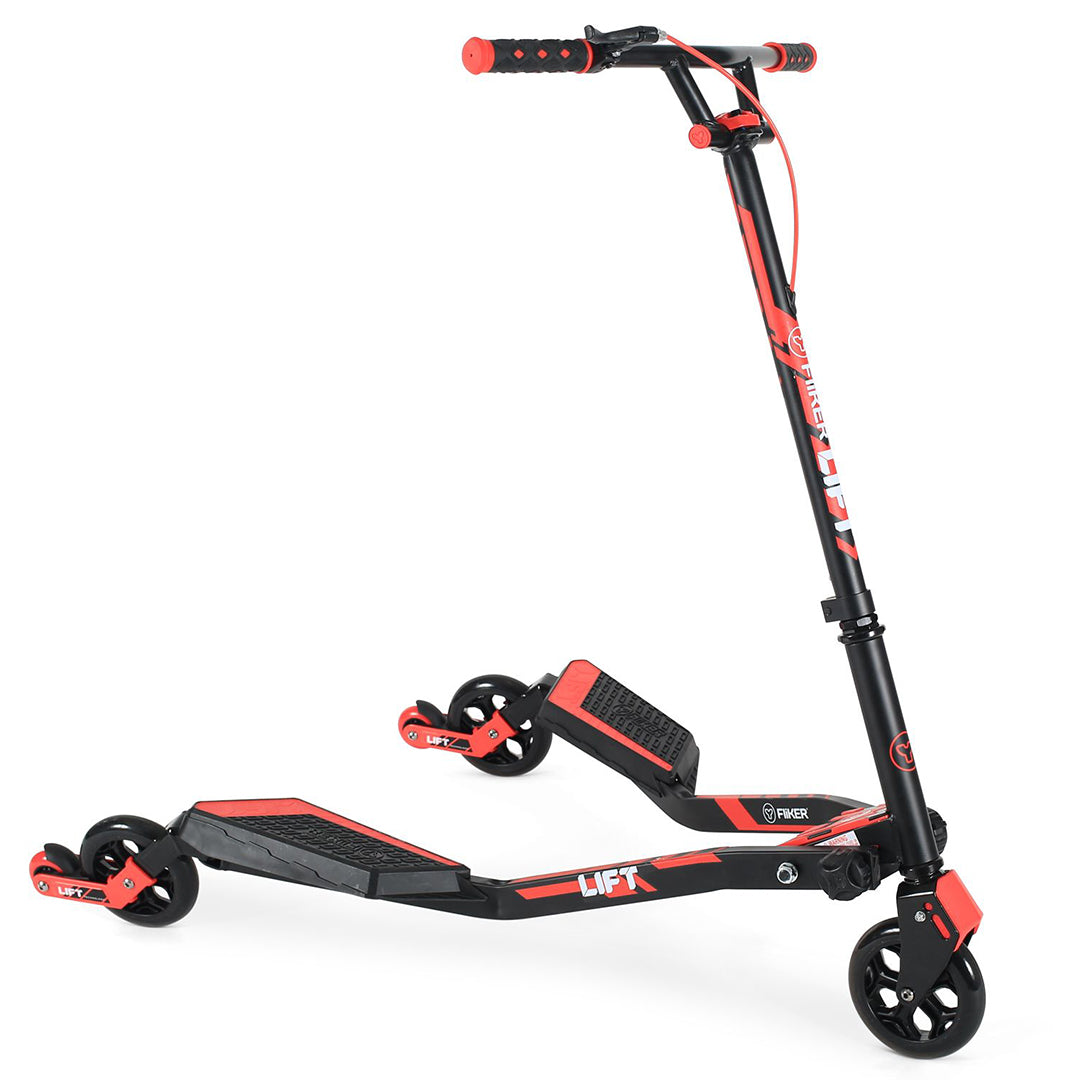 Buy Yvolution Y Fliker L3 Lift Black Red Scooter | Yallatoys.com