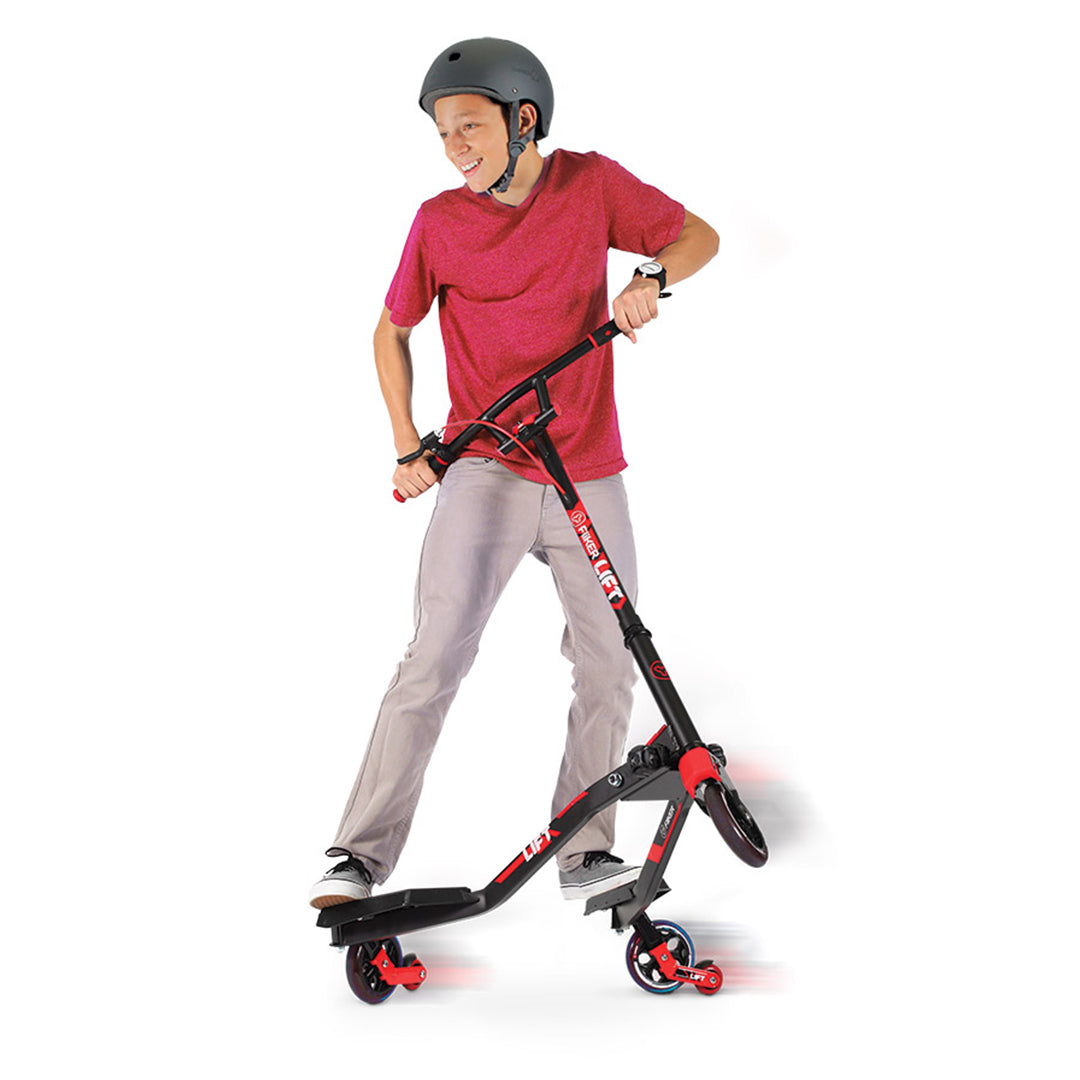 Buy Yvolution Y Fliker L3 Lift Black Red Scooter | Yallatoys.com