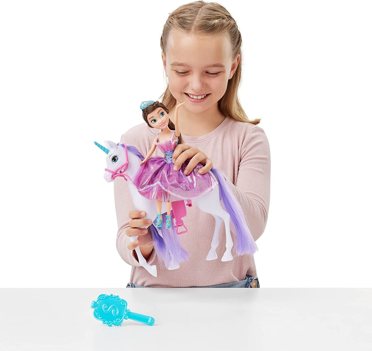 Buy Sparkle Girlz United Pacific Designs 10.5inch Princess with Horse Playset | Yallatoys.com