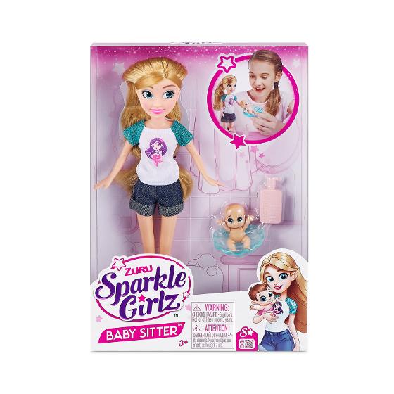 Buy Sparkle Girlz Fashion 10.5inch Dolls BabySitter Set | Yallatoys.com