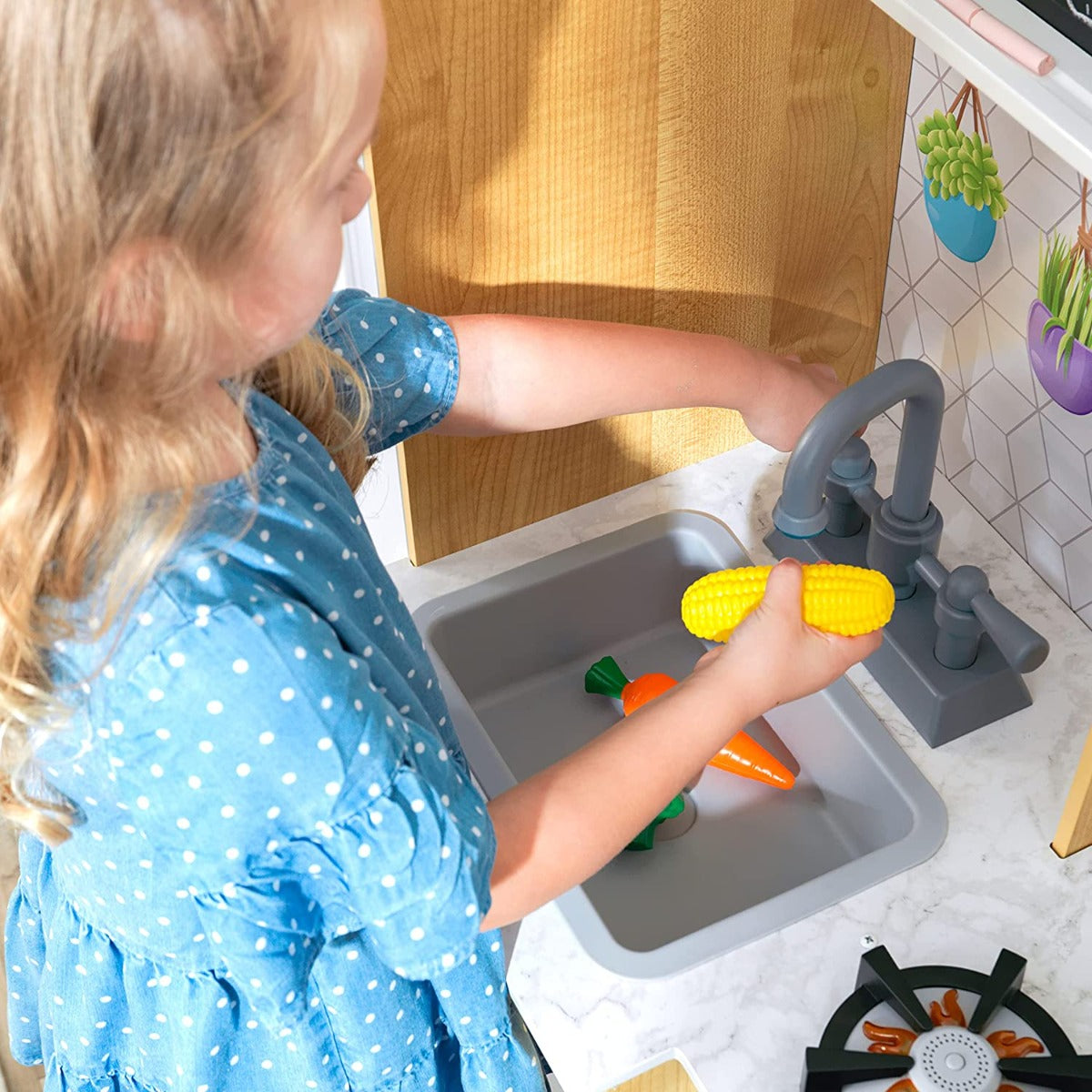 Buy Kidkraft Fresh Harvest Wooden Play Kitchen | Yallatoys.com