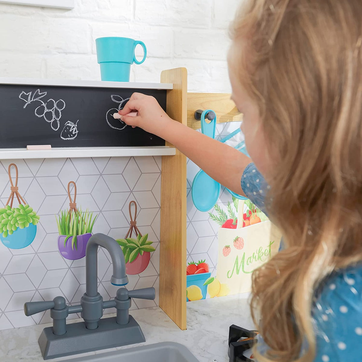 Buy Kidkraft Fresh Harvest Wooden Play Kitchen | Yallatoys.com