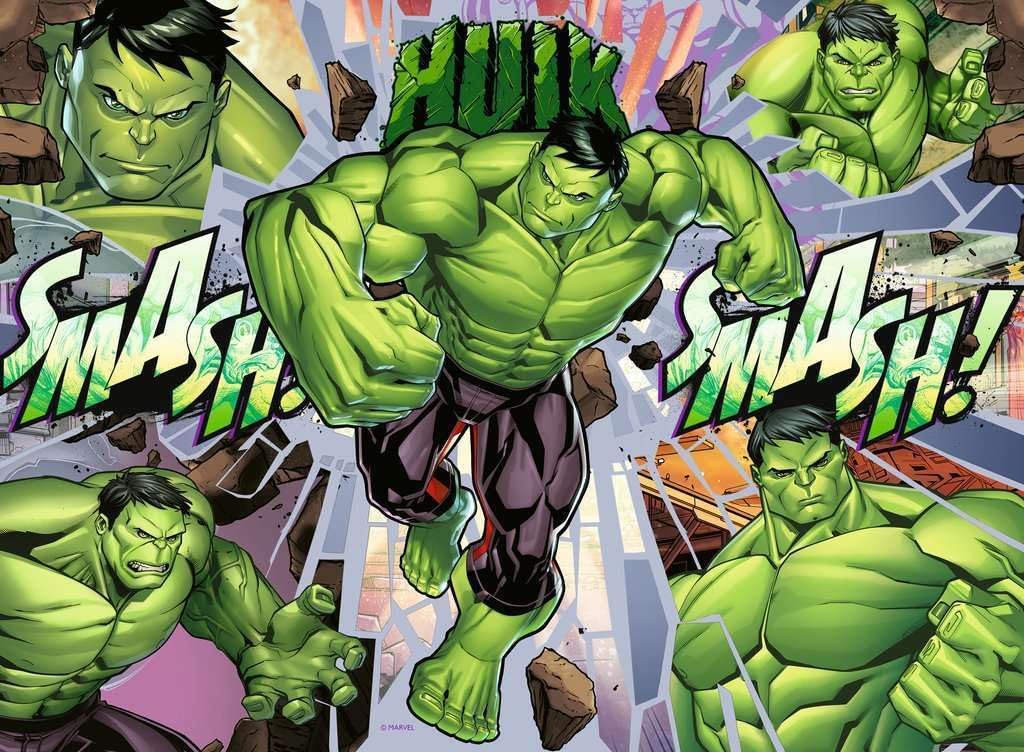 100 Piece Hulk XXL Jigsaw