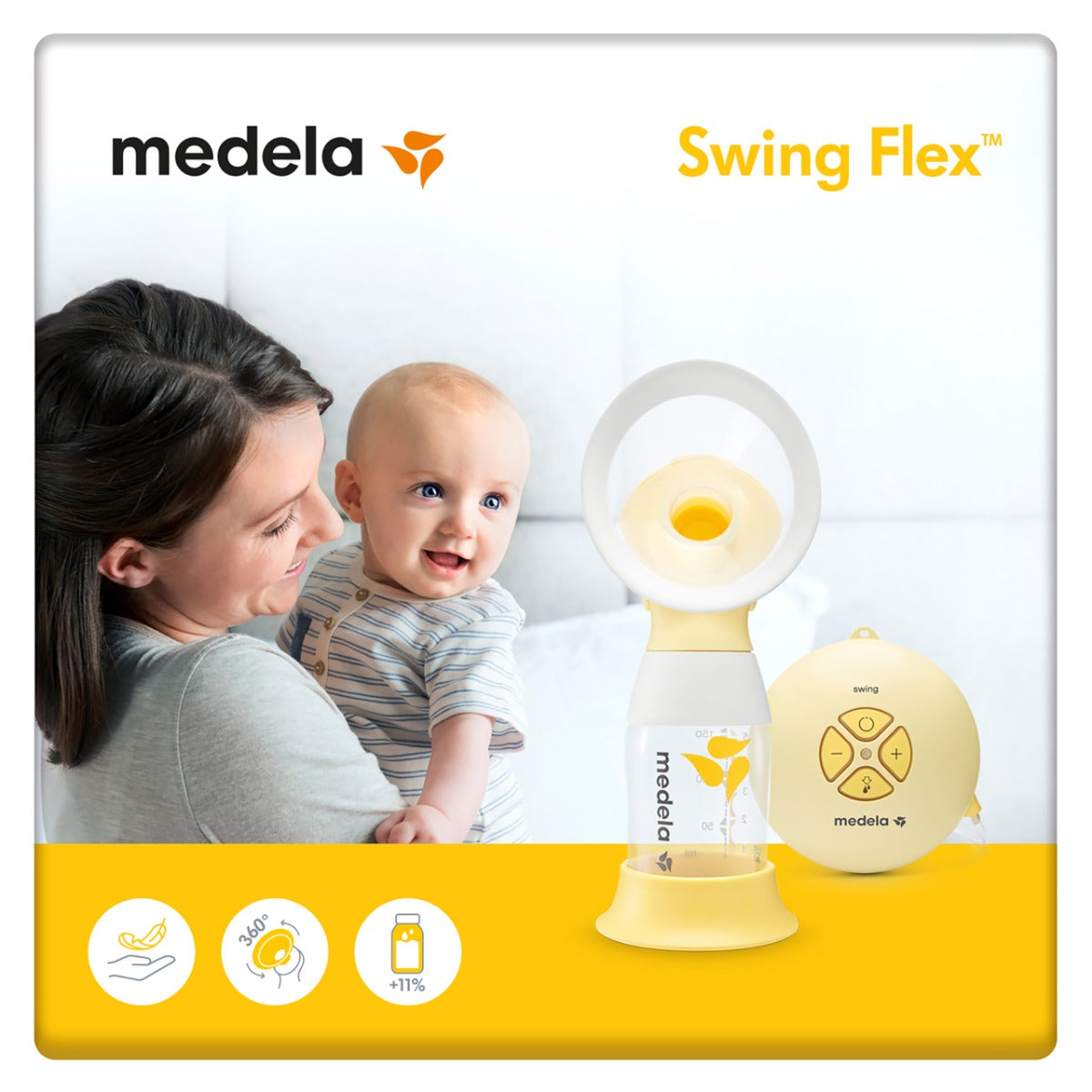 Medela Swing Flex Electric Breast Pump Medela Yallatoys