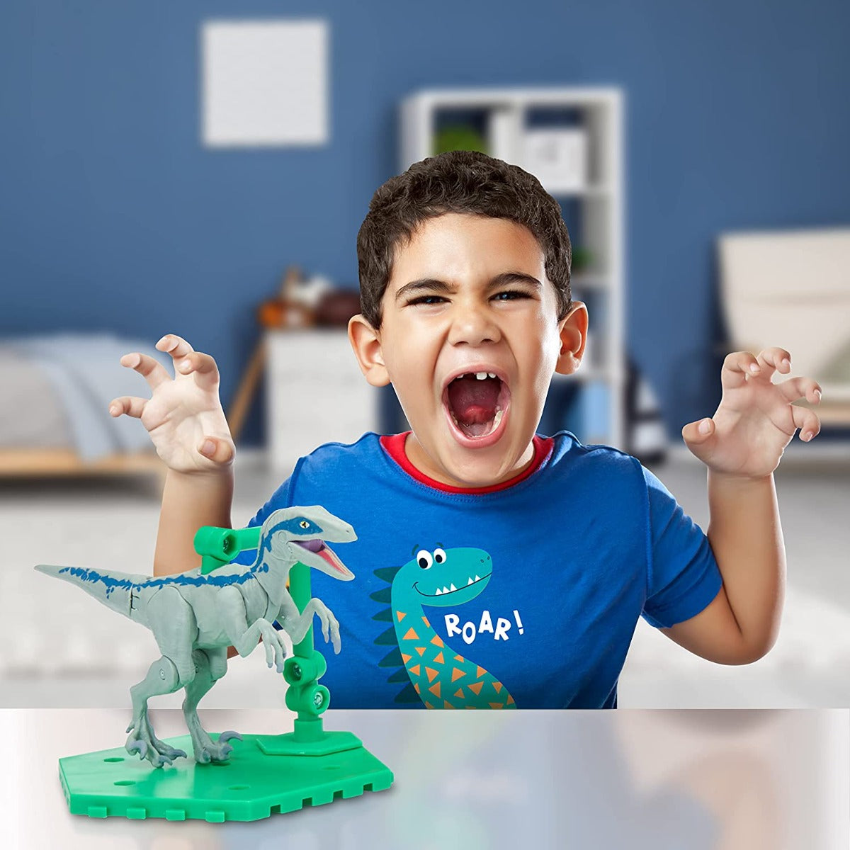 Buy Jurassic World Movie Mates Dinosaur Blue Action Figure | Yallatoys.com