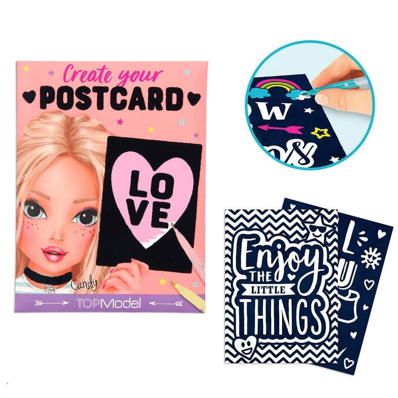 Buy Top Model Create Your Postcard Velvet | Yallatoys.com