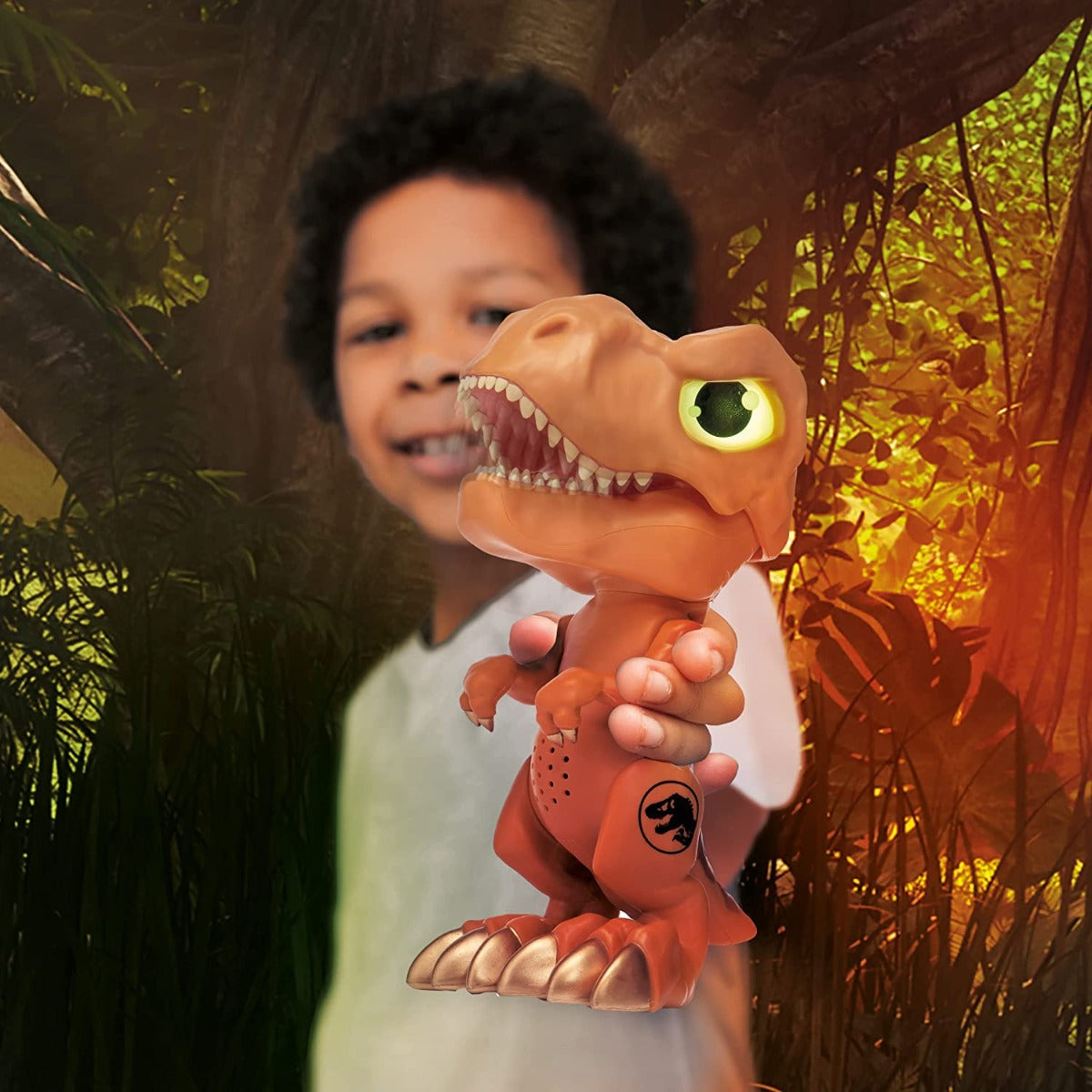 Buy Jurassic World Trigger Chomper T Rex Roaring Light Up Dinosaur Toy | Yallatoys.com