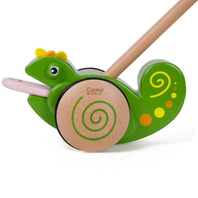 Buy Classic World Push Chameleon | Yallatoys.com