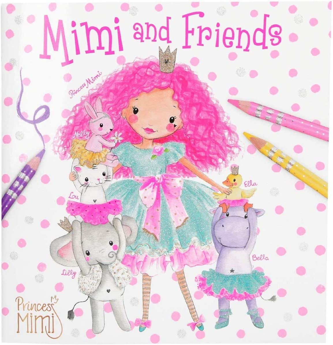 Buy Top Model Princess Mimi And Friends Colouring Book | Yallatoys.com