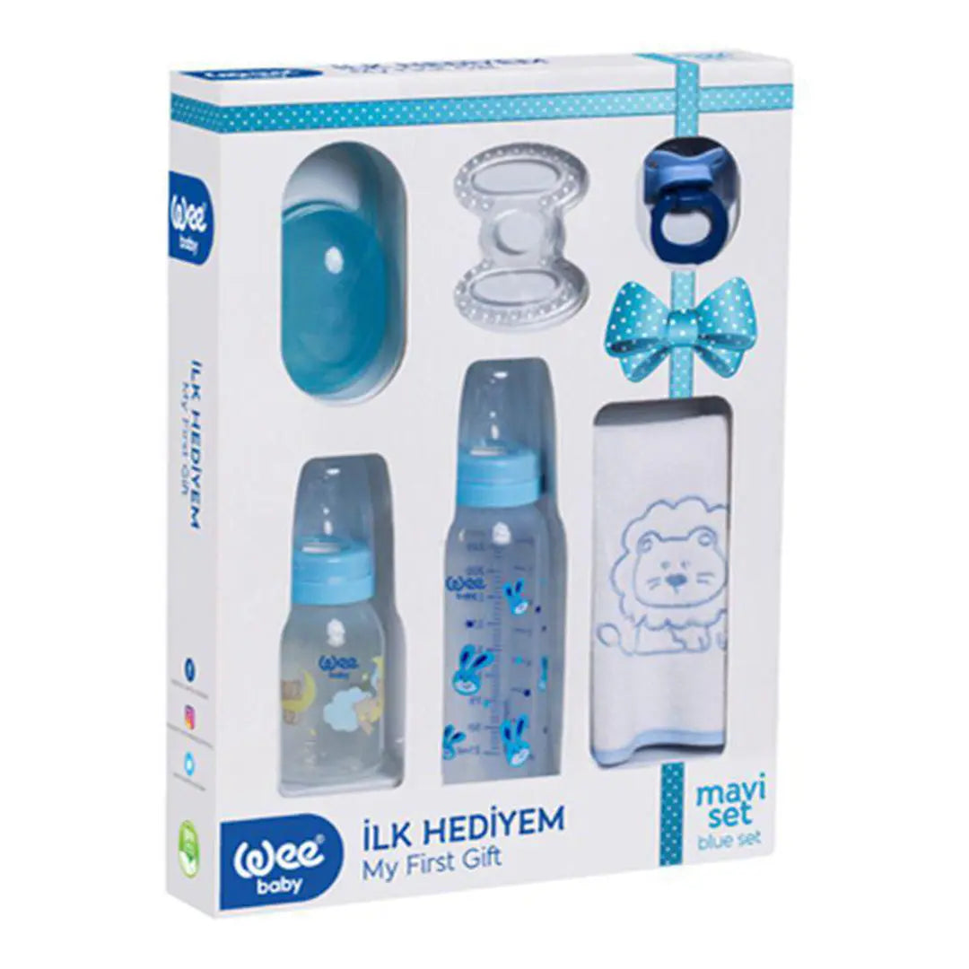 Wee Baby Gift Set Blue Wee Baby Yallatoys