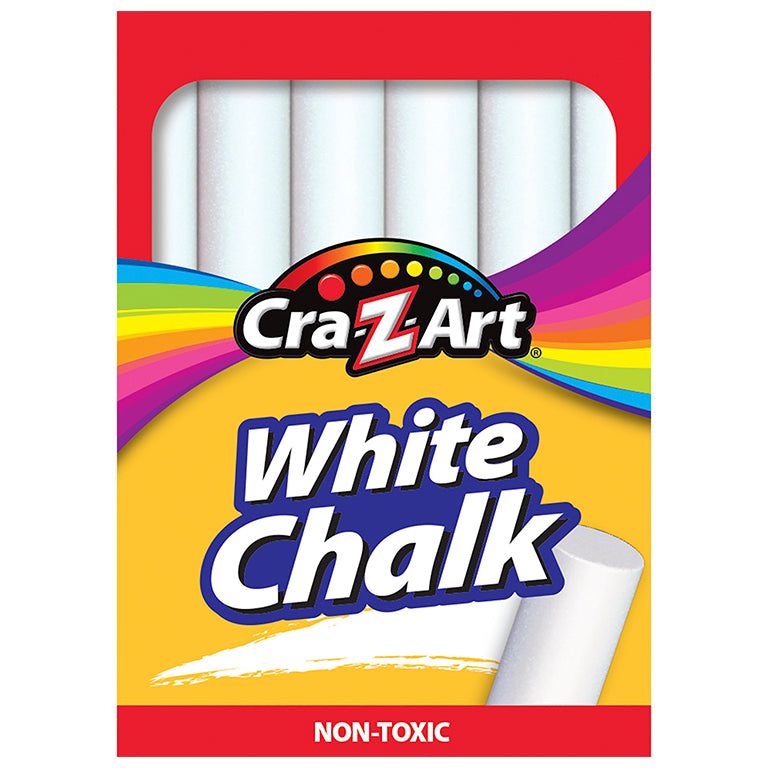 Buy Cra Z art Chalk & Eraser Set 24ct Chalk Sticks & 1ct Eraser | Yallatoys.com