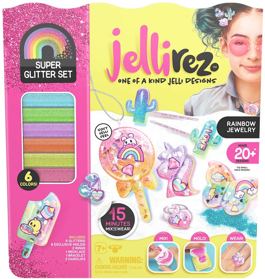 Buy Jelli Rez Super Glitter Rainbow Pack | Yallatoys.com