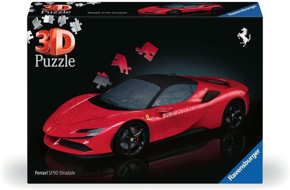 108 Piece 3D Ferrari Jigsaw
