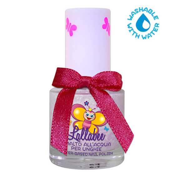 Buy Lallabee Floret of Glitter Washable Nail Polish Enamel Light Pink | Yallatoys.com