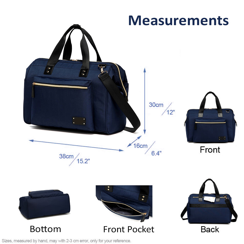 Little Story  Zera Mom Dad Diaper Bag Navy Blue Little Story Yallatoys